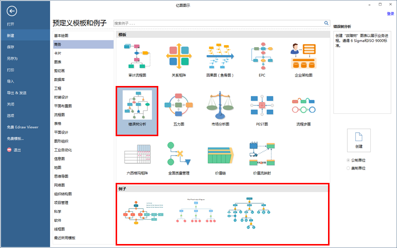 故障树分析图制作软件