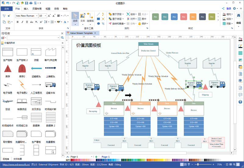 价值流图绘制软件
