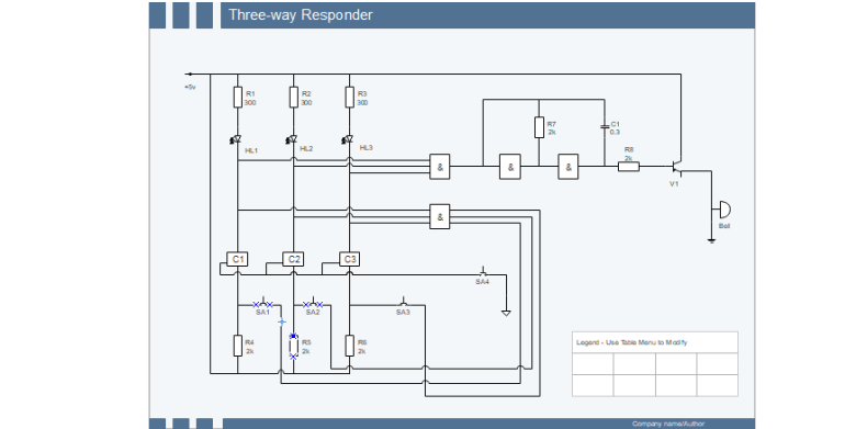 Three-way Responder system