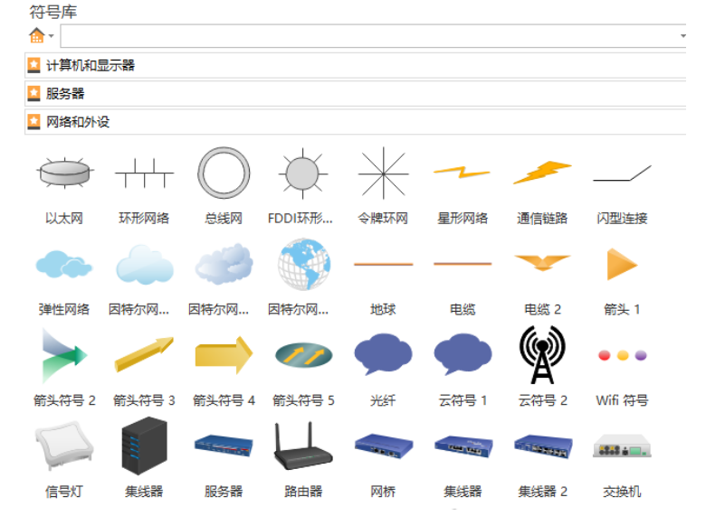 亿图图示元素