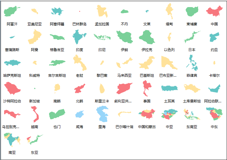 地图上各种标志大全图片