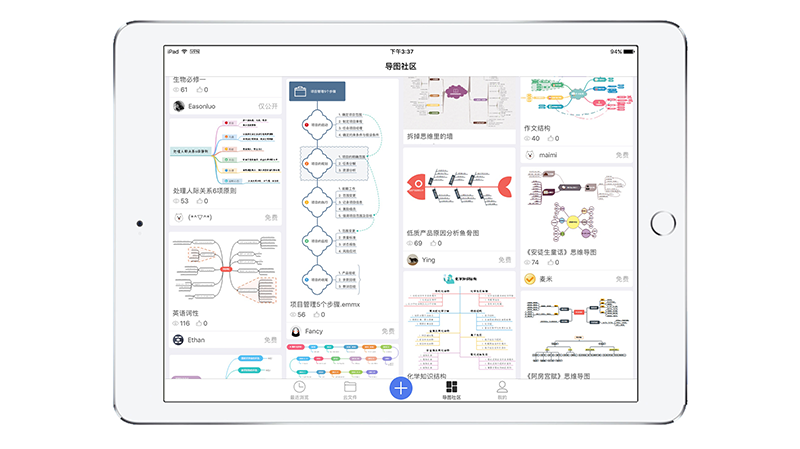 ipad mind map