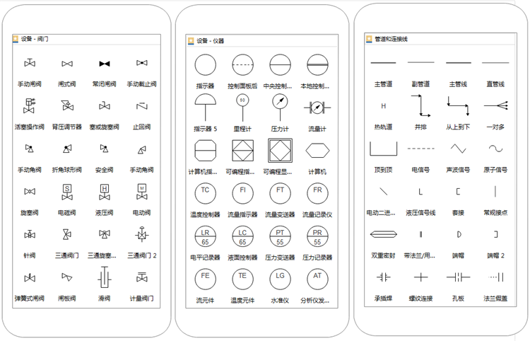 亿图图示符号库图片