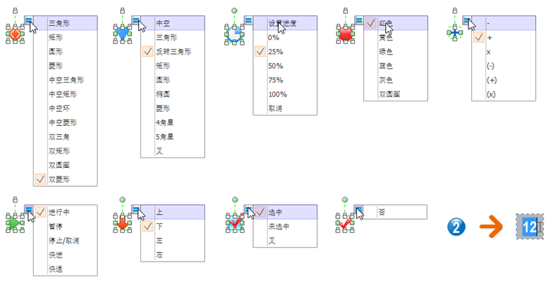 添加符号