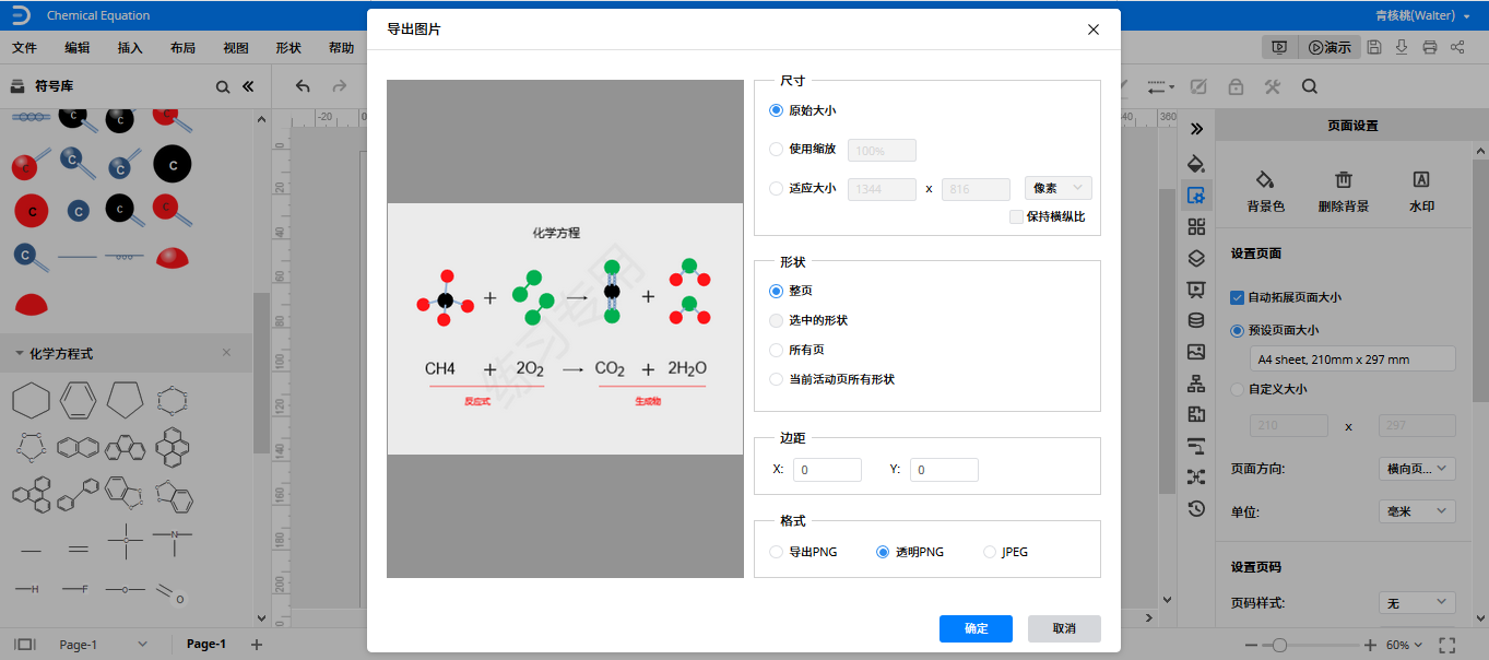 分子模型图